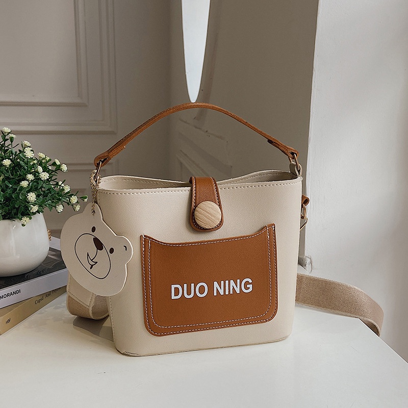 Túi Xách Đeo Vai Dây Bản Rộng Cỡ Nhỏ Phong Cách Nhật Bản Thời Trang Cho Nữ