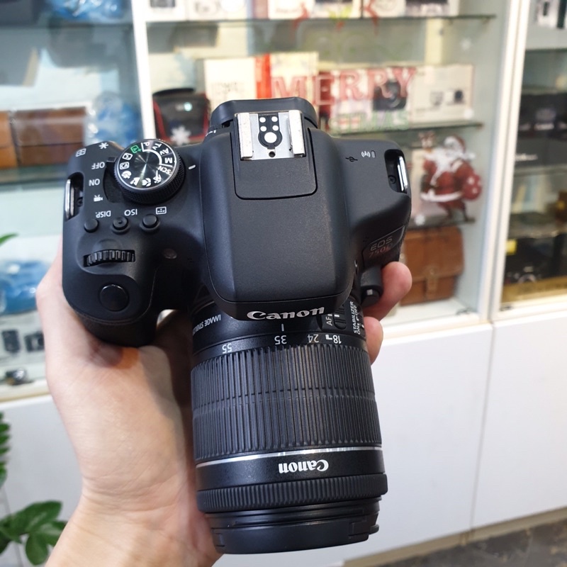 Máy ảnh Canon 750D cũ kèm kit 18-55mm