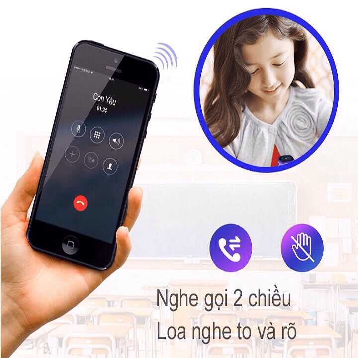 Đồng hồ định vị trẻ em DF31G có Camera gọi video Call