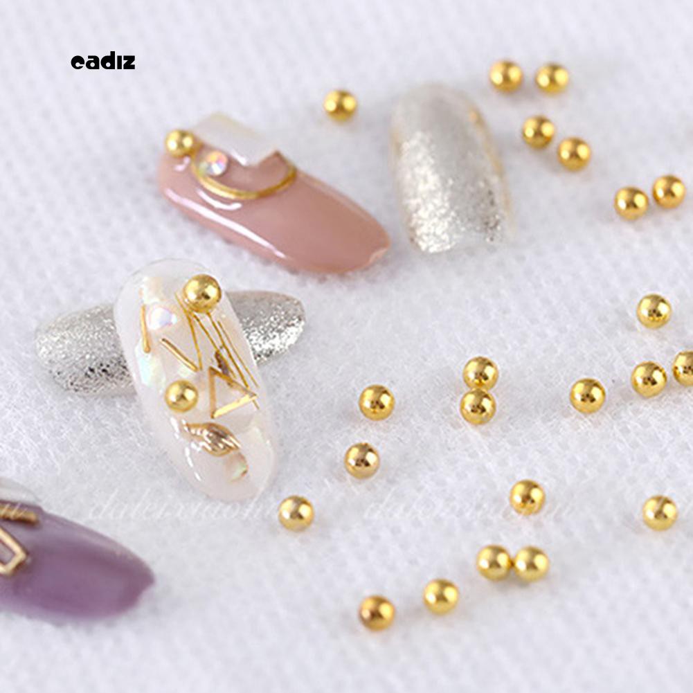 [Hàng mới về] Túi bóng kim loại 3D đính trang trí móng tay bắt mắt 0.5 - 3.0mm