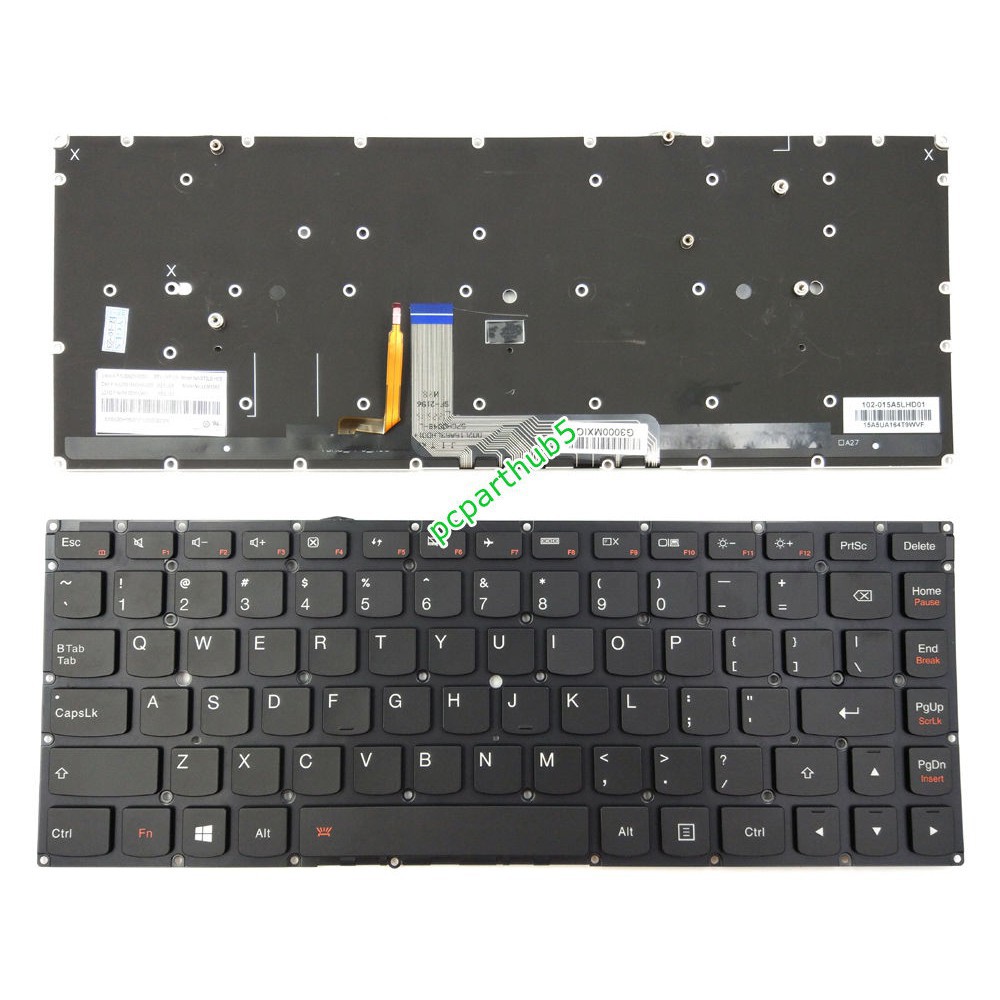 (KEYBOARD) BÀN PHÍM LAPTOP LENOVO YOGA 900 dùng cho Yoga 900-13ISK