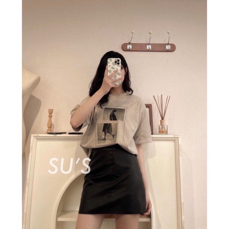 [HÀNG SẴN]Áo Pull 3158 mặt tuyết in hình cô gái form oversize