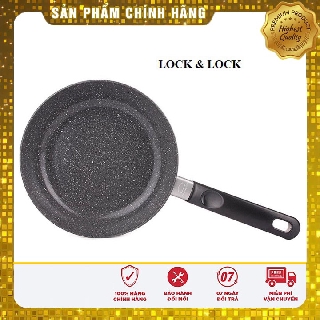 chảo chống dính {100% AN TOÀN CHO SK} COOKPLUS HARD&LIGHT STONE LOCK&LOCK- LHB6223-IH 22CM