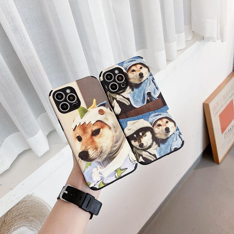 Dễ Thương Ốp Điện Thoại Hình Chú Chó Husky Akita Đáng Yêu Cho Millet 10lite 9 6x