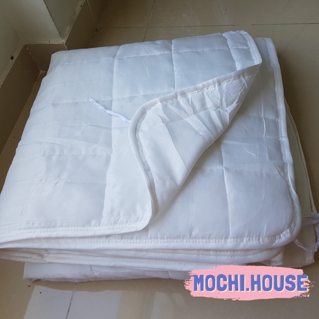 RUỘT CHĂN HÈ MOCHI HOUSE MỎNG NHẸ MÀU TRẮNG SIZE 2M X 2M2