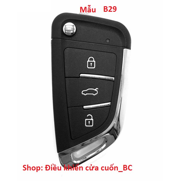 Chìa khóa độ gập toyota vios,yaris,inova...bản đủ tự cài đặt đễ dàng