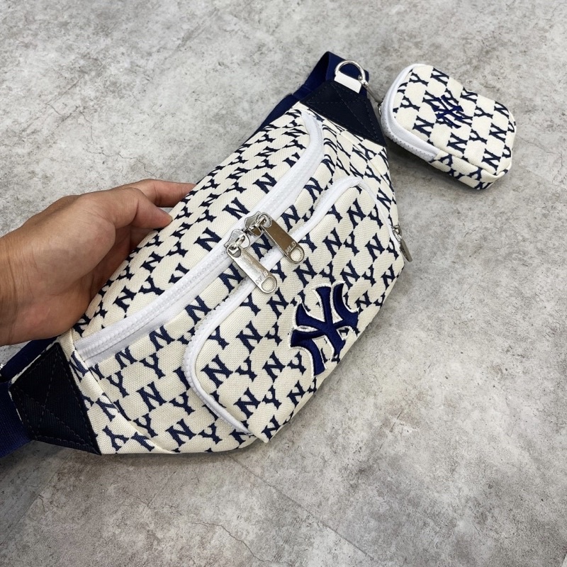 Túi Đeo Bao Tử MLB Full Mạc Tag Full Màu Siêu Hot