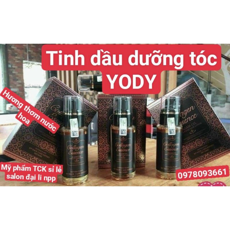 Tinh Dầu Dưỡng Tóc Phục Hồi Và Hỗ Trợ Mọc Tóc Yody Collagen Essence 60ml [ Hàng Chính Hãng ]