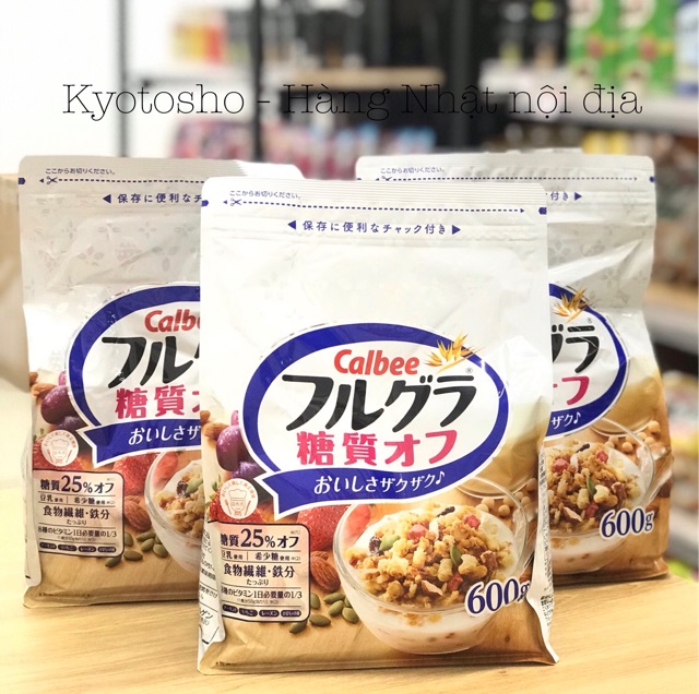 Ngũ cốc Calbee, Ngũ cốc hoa quả Calbee Nhật Bản.