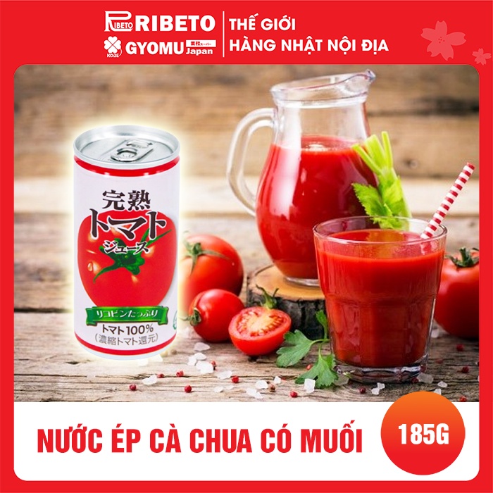 Nước ép cà chua có muối 185g T30