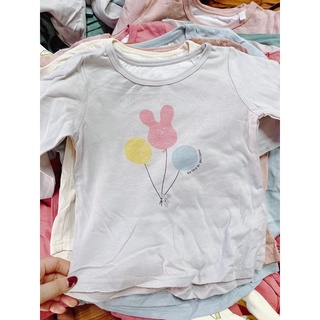 áo cotton xuất Nhật cho bé