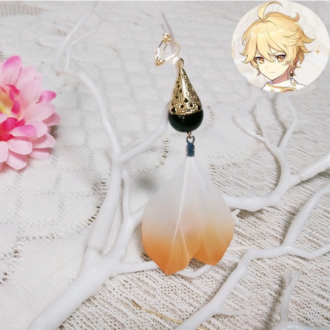 Bông Tai Hóa Trang Nhân Vật Anime Genshin Va Chạm Aether