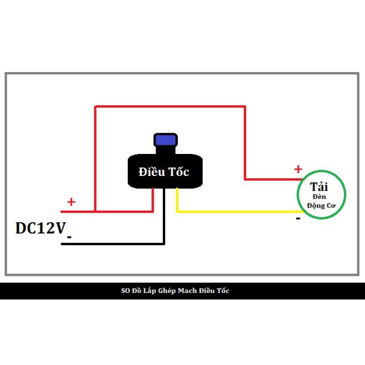 Bộ chỉnh tốc độ động cơ 5V 12V 3A🍀 Chiết áp điều tốc máy bơm Volum tăng giảm phun sương