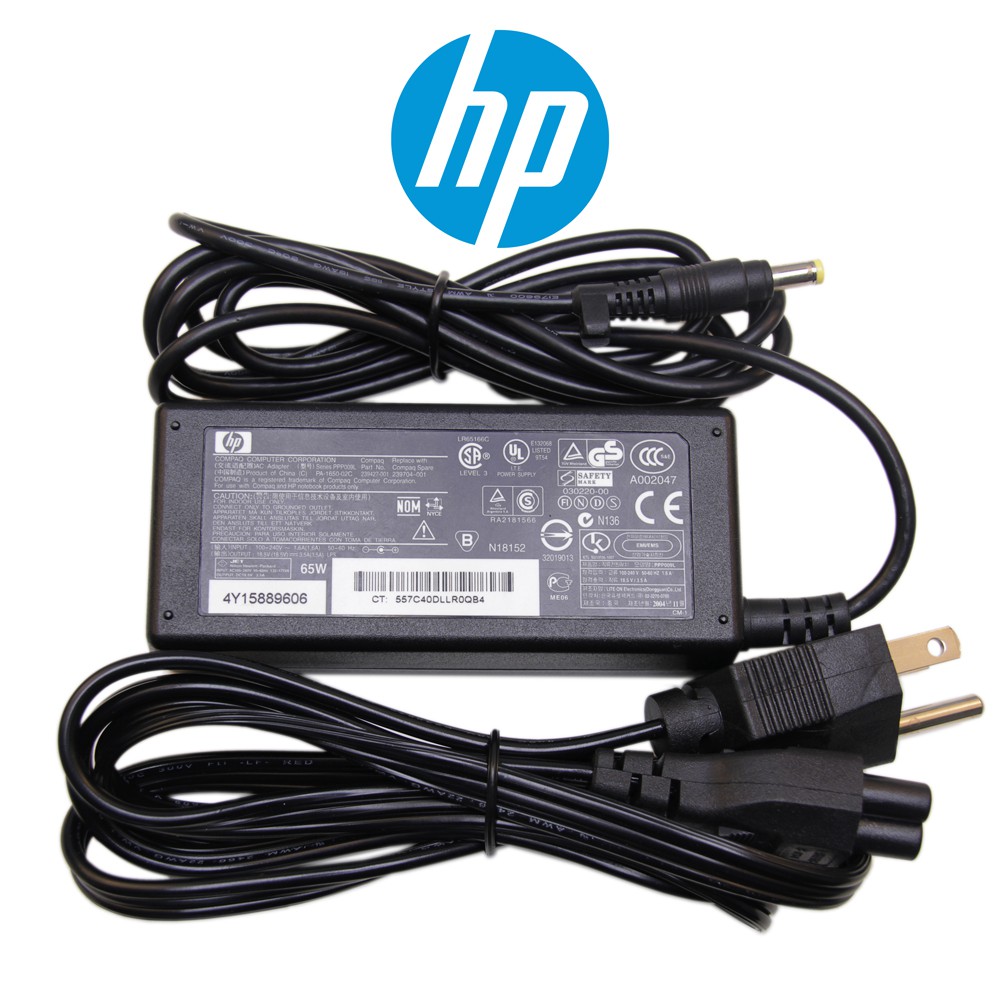 Sạc Laptop Hp Dv2400 Dv2500 Dv2600 Dv2700 Dv2800 Dv2900 Chân Vàng 3.5A bảo hành 12 tháng