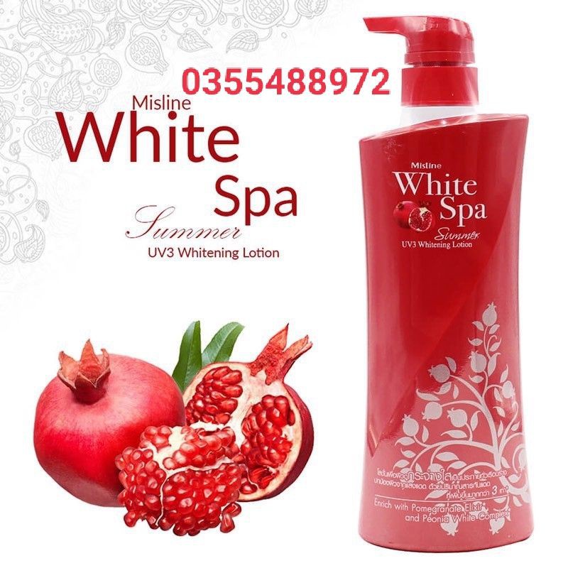 Dưỡng Thể White Spa White Mistine 400ml - Thái Lan