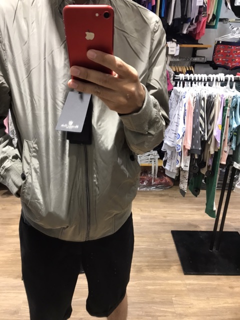 Áo gió hai lớp massi mô Dutti