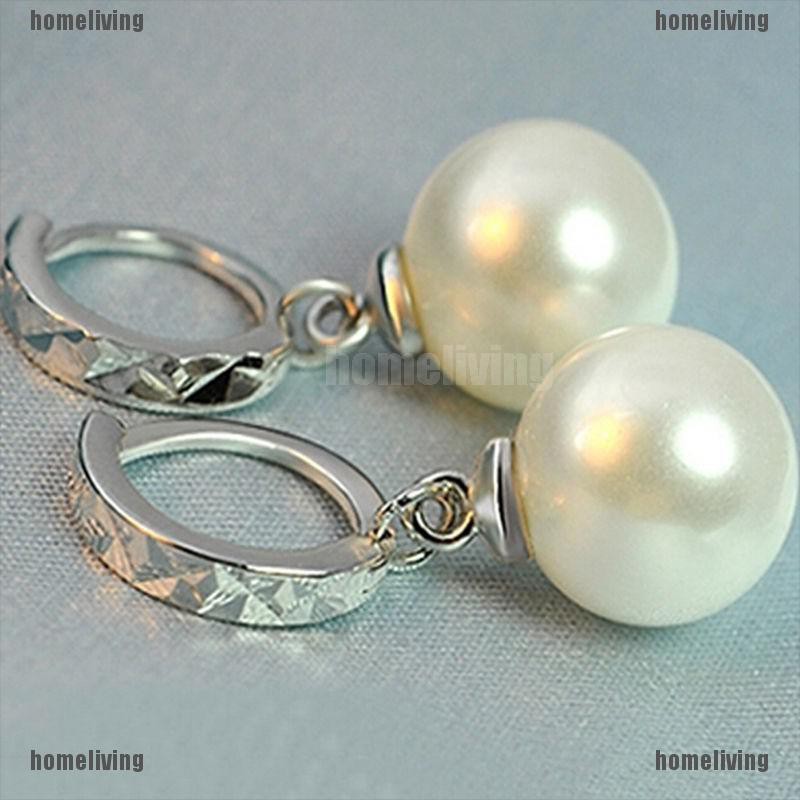 [homeliving] Bông Tai Nụ Mạ Bạc Nước Ngọt Tươi Mát