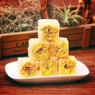 500g trà hoa cúc đường phèn mật ong