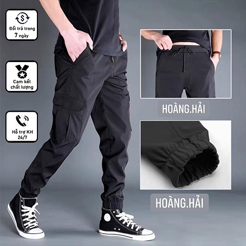 Quần Jogger Nam Kaki Túi Hộp Cao Cấp Với Chất Vải Kaki Dày Dặn, Lên Form Chuẩn Dáng Cho Các Chàng [Hàng Đẹp]
