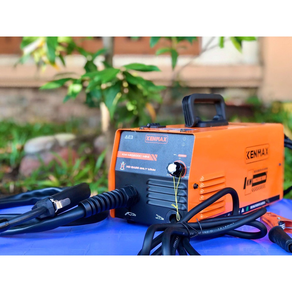 Máy hàn MIG Mini rẻ nhất thị trường  KENMAX MIG200C 1 chức năng hàn mig  , hàn inox