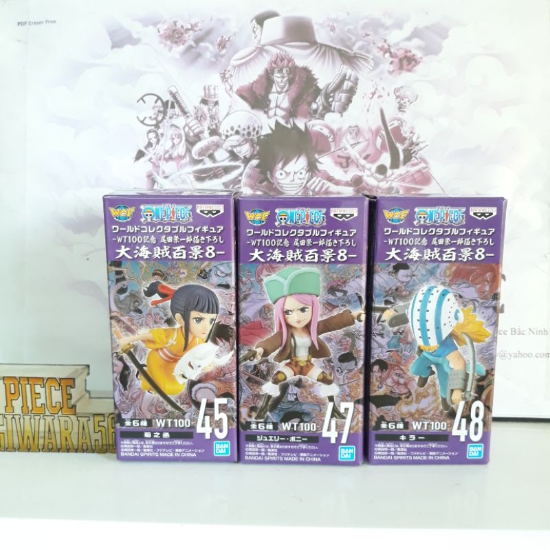 Mô Hình WCF Chính Hãng  WT100 Vol8 OnePiece