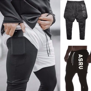 Quần thể thao 2 lớp ASRV