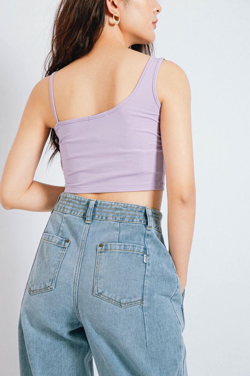 [Mã WABRWA8 giảm 15% đơn 99k] CCHAT Áo dây lệch vai C74 | BigBuy360 - bigbuy360.vn