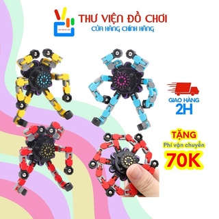 Con Quay Đồ Chơi Robot - Robot Fidget Spinner -Spinner Biến Hình Robot - Thư Viện Đồ Chơi