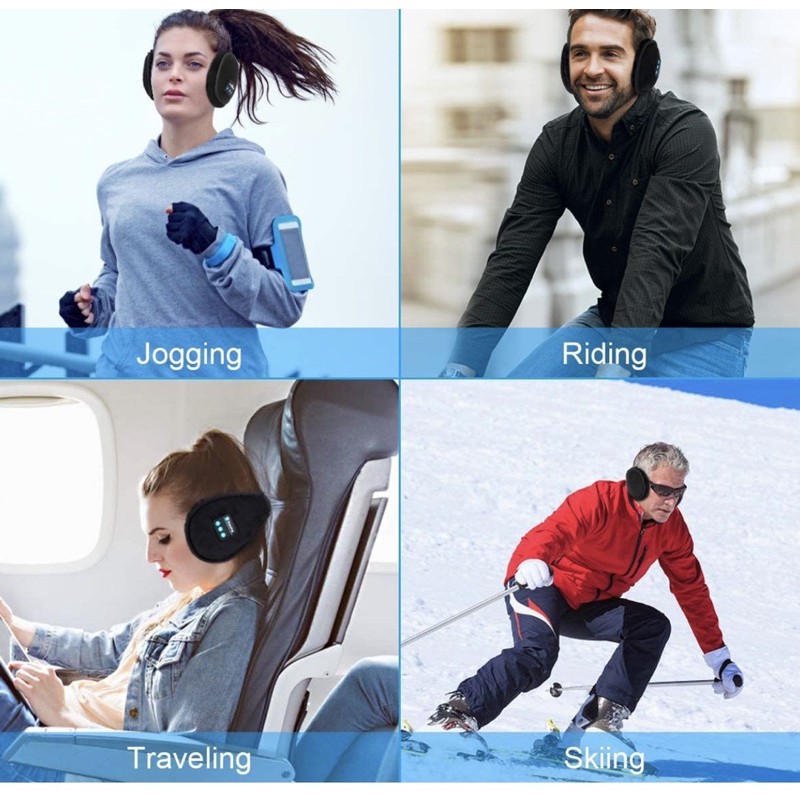 Tai Nghe Bluetooth 5.0 Chụp Tai Giữ Ấm Cho Bé Sự Bảo Vệ