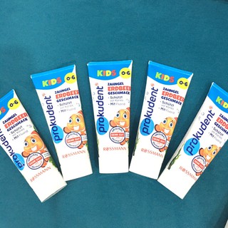 Kem đánh răng cho bé nuốt được Prokudent nội địa Đức