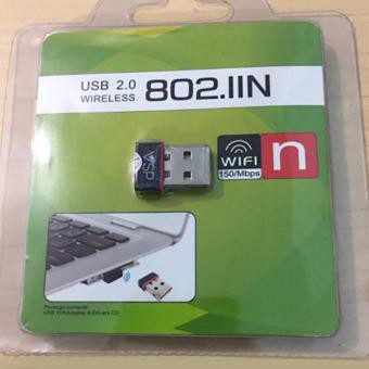 USB Wifi không dây 802.11N - Thu sóng wifi cho máy tính pc, laptop, usb mini không dây loại tốt có tặng kèm đĩa cài