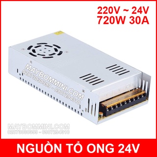 Nguồn tổ ong biến thế 220v ra 24v 30a 720w