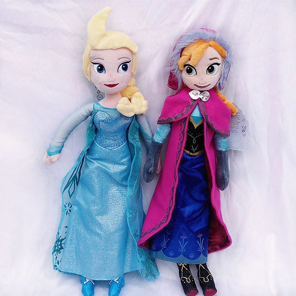 Búp Bê Nhồi Bông Hình Nhân Vật Hoạt Hình Frozen 40 / 50cm Độc Đáo