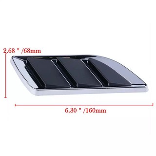 Mang Cá Giả Hốc Gió Dán Xe Ô Tô MC011 Chống Va Đập ABS