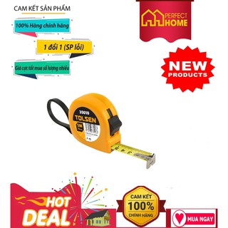 Thước cuộn tolsen 35991 ,35992, 359941 kich thước: 3m19mm; 7,5m*25mm