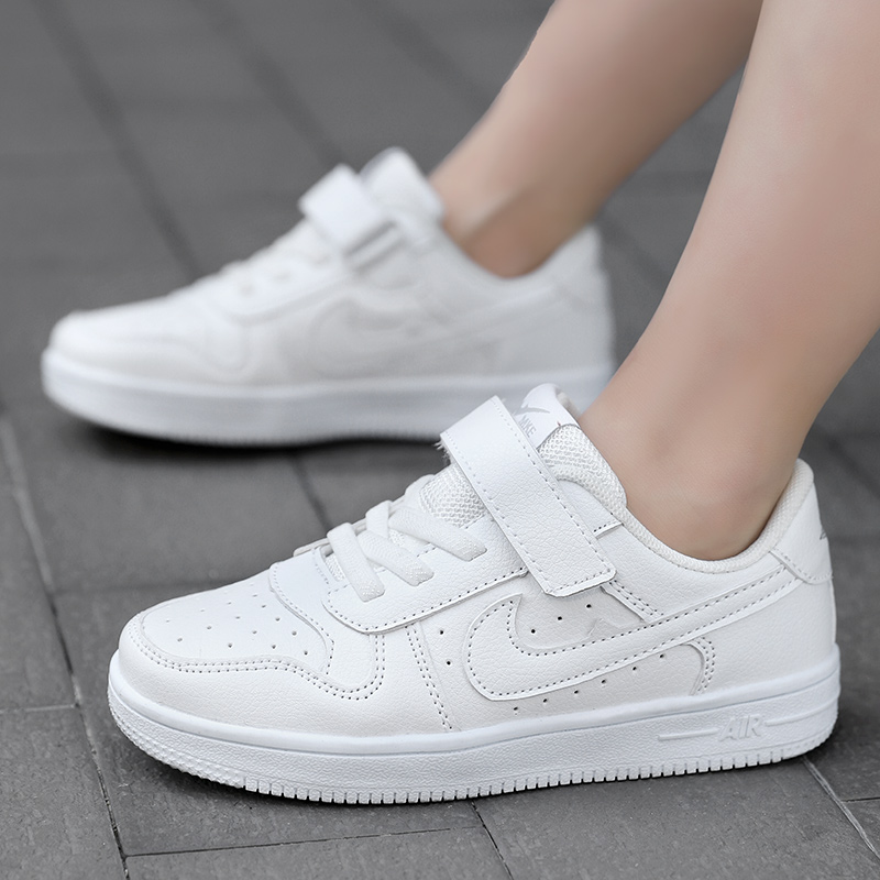 Leisure children AJ children's shoes male low - top Air Force No. 1 middle school girl hip-hop spring sports shoes