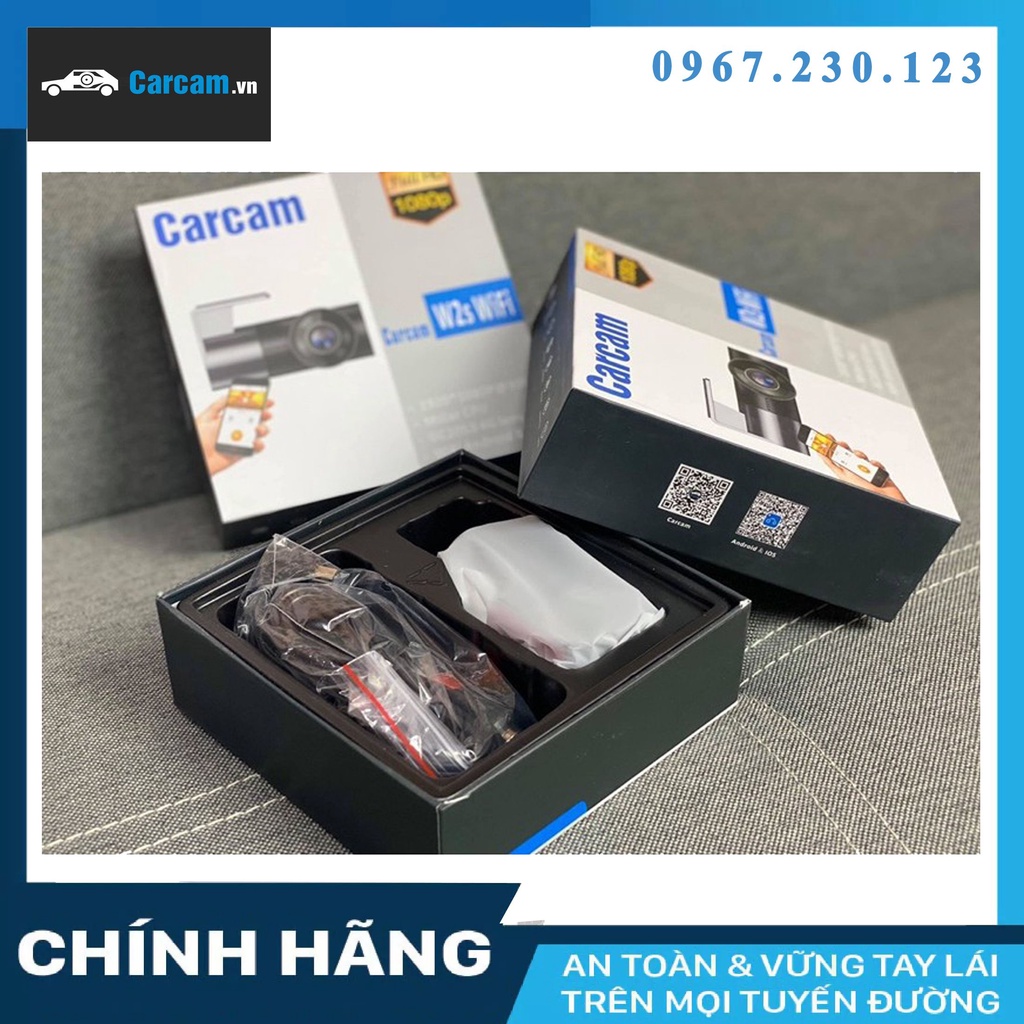 Camera Hành Trình Wifi W2S CarCam Chính Hãng 1920*1080P Tặng Thẻ 32G