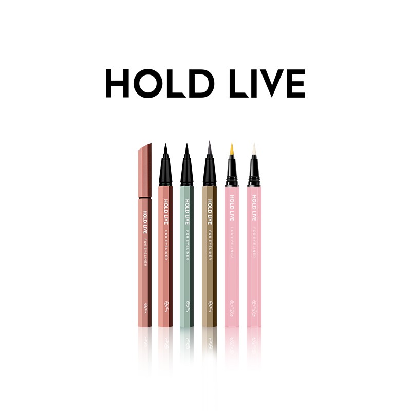 Pink Coco Bút kẻ mắt dạ Hold Live nét mảnh chống thấm nước lâu trôi nhiều màu tùy chọn