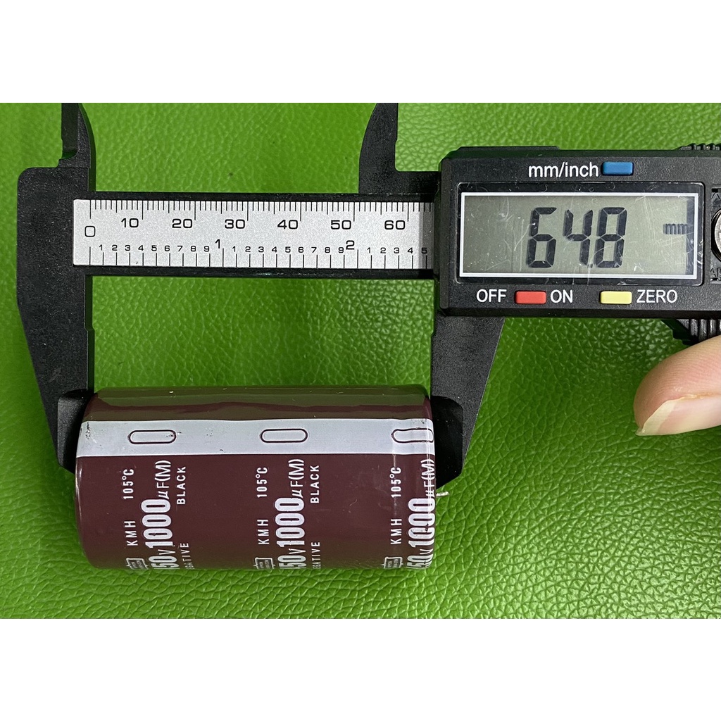 Tụ lộc nguồn 1.000uf 450v đen - linh kiện điện tử QUỲNH DIỄN