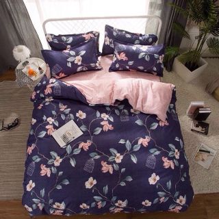 💥Bộ chăn ga gối hè Cotton Poly mẫu đẹp y hình (Được chọn màu thoải mái)