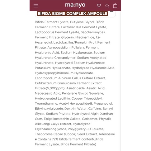 MANYO Serum//Essence//Ampoule • Tinh Chất Phục Hồi Màng Da