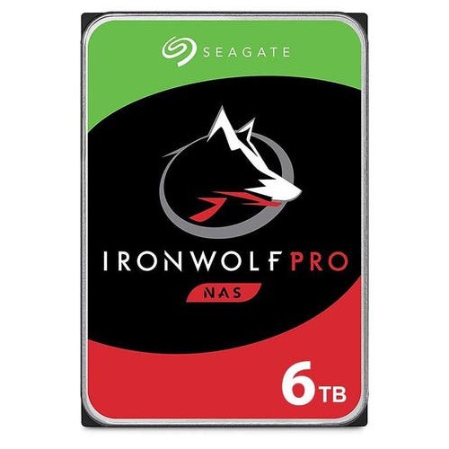 Ổ cứng HDD 3.5" NAS SEAGATE Ironwolf Pro 6TB SATA 7200RPM_ST6000NE000