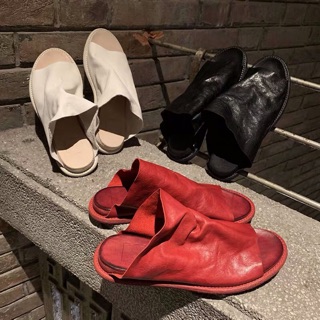 [ORDER+ẢNH THẬT] Dép lười Roman sandal Origin Guidi retro da ngựa thật - gia công 100% siêu đẹp siêu chất ❤️