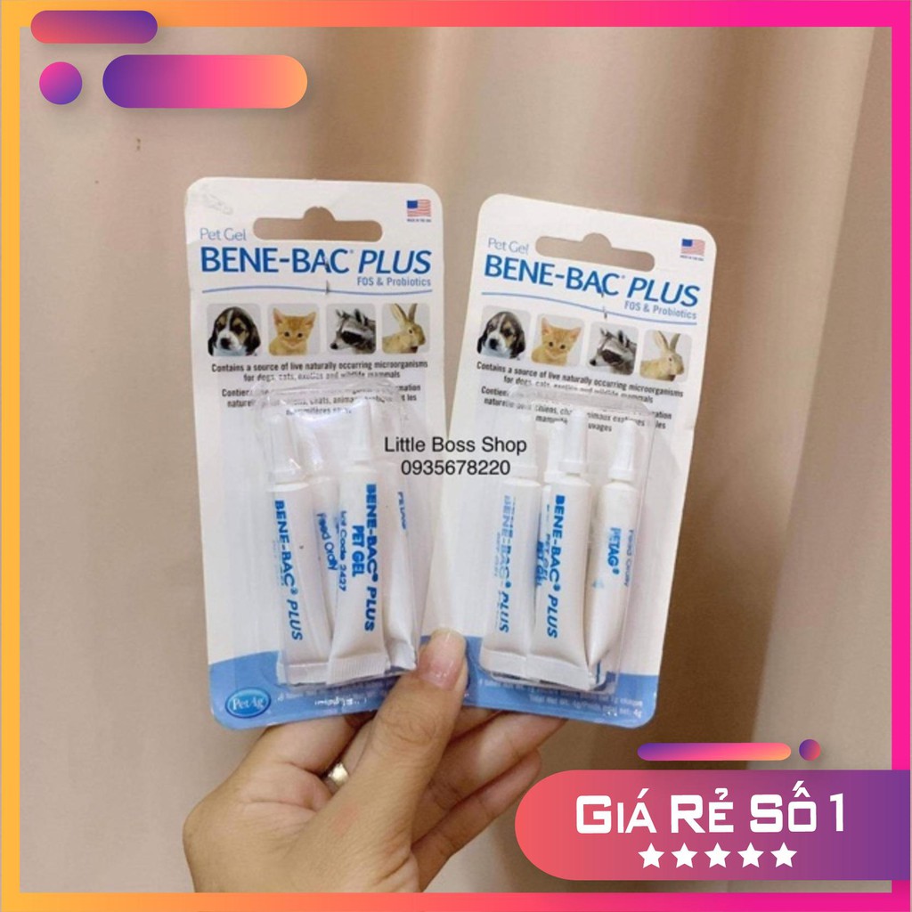 Men tiêu hoá Bene-Bac cho cún mèo 🐶🐱