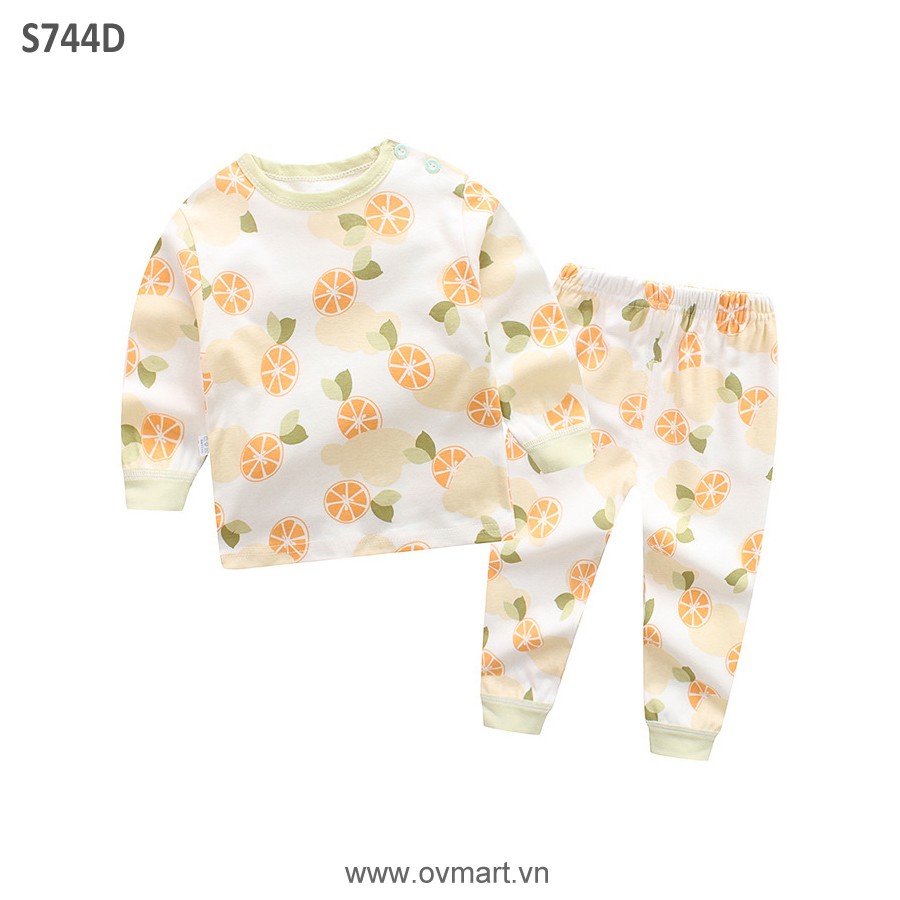 Bộ ngủ bé gái S744 -  D, E, G