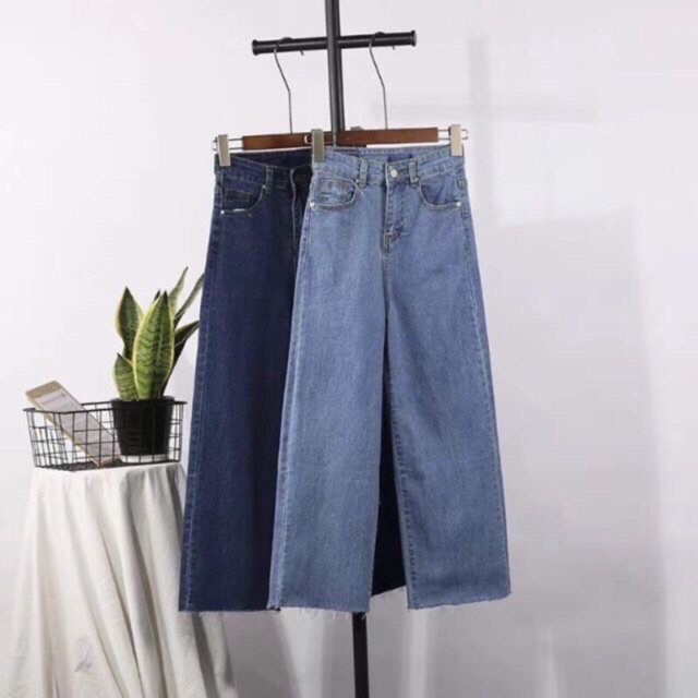 Quần bò ống rộng kèm ảnh thật | BigBuy360 - bigbuy360.vn