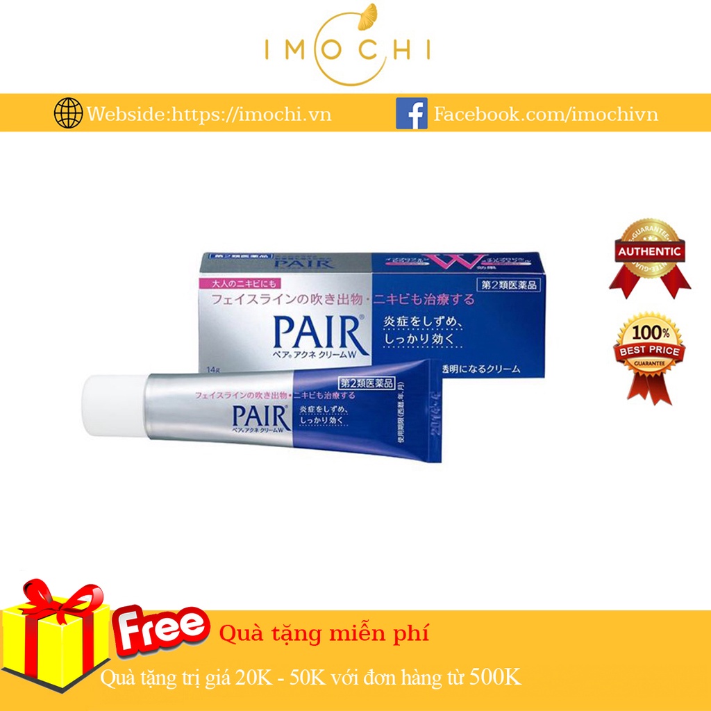 Kem Mụn Pair Acne Cream W 14g Nhật Bản