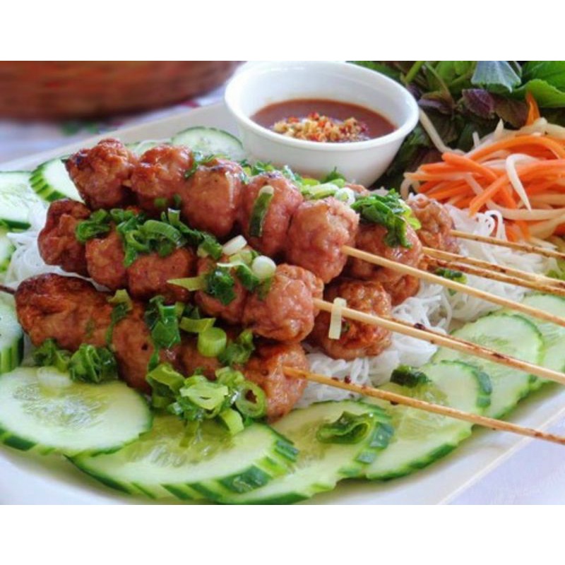 RẺ NHẤT SHOPEE NEM LỤI NƯỚNG GÓI 500G