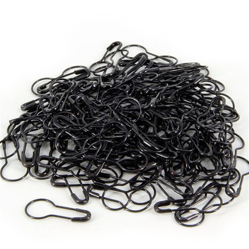 Set 200 kim băng bằng sắt 22mm Bzz05-3 để móc quần áo