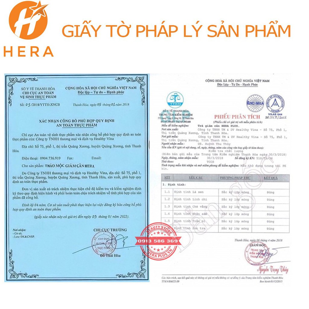 Giảm cân Hera Plus Trà giảm cân nhanh cấp tốc an toàn thảo mộc không phải thuốc giảm cân